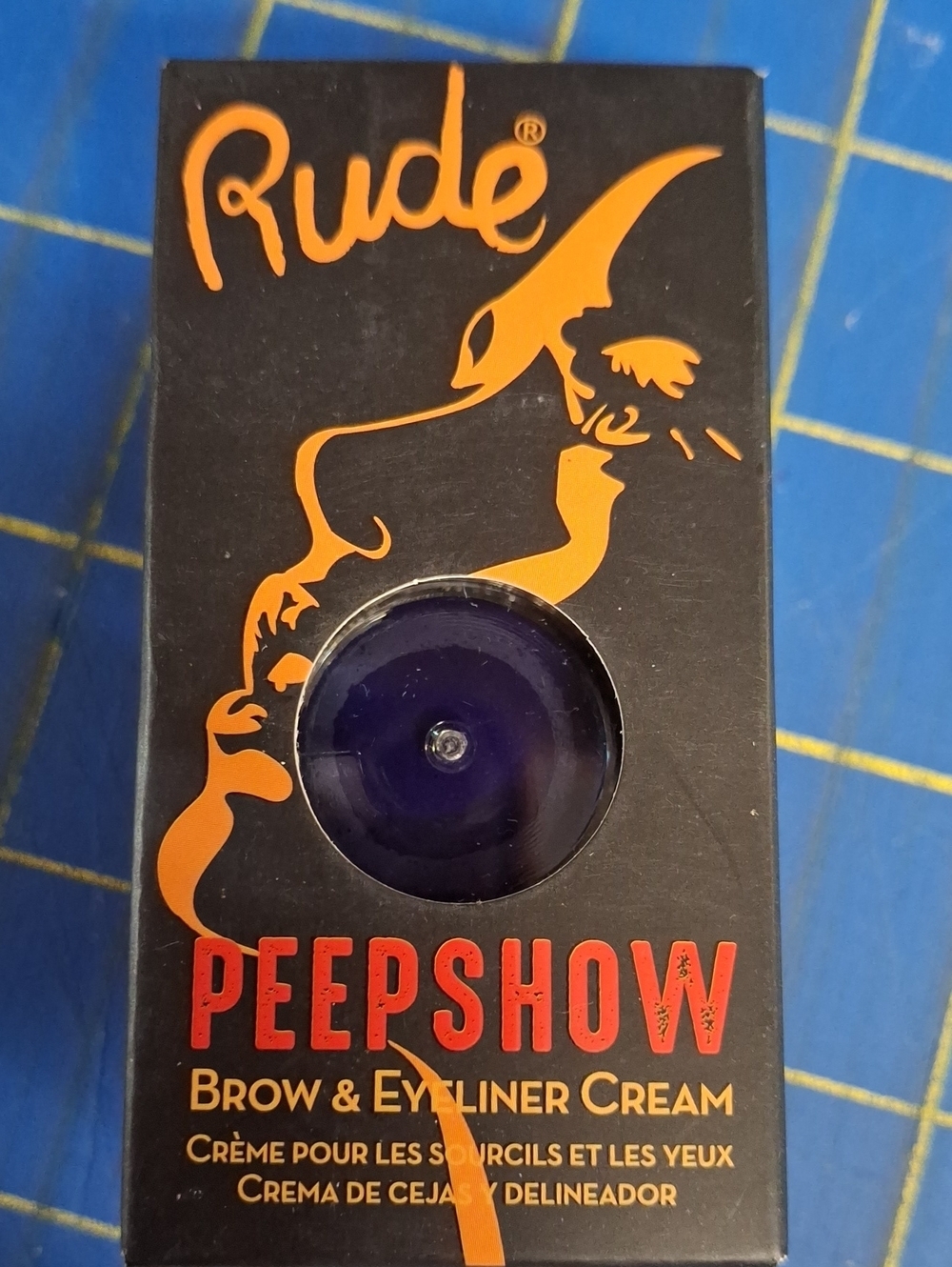 RUDE Peepshow Brow & Eyeliner Cream 3g - Purple New in Box
